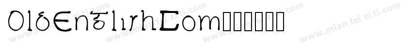 OldEnglishCom字体转换