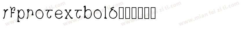 sfprotextbold字体转换