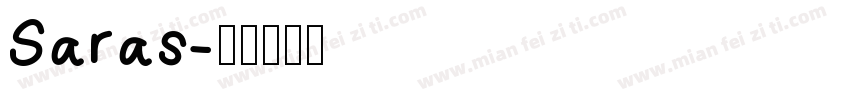 Saras字体转换