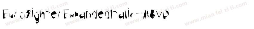 EurofighterExpandedItalic-ABvD字体转换