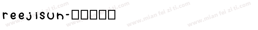 reejisun字体转换