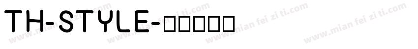 TH-STYLE字体转换