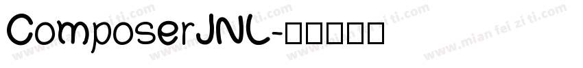 ComposerJNL字体转换