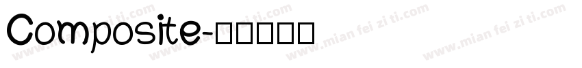 Composite字体转换