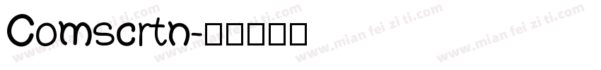 Comscrtn字体转换
