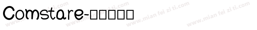 Comstare字体转换