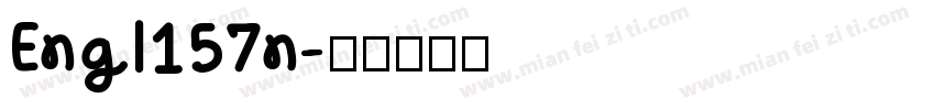 Engl157n字体转换