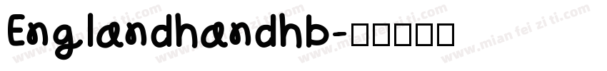 Englandhandhb字体转换