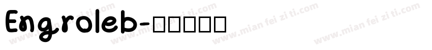 Engroleb字体转换