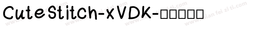 CuteStitch-xVDK字体转换