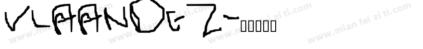 VLAANDE2字体转换