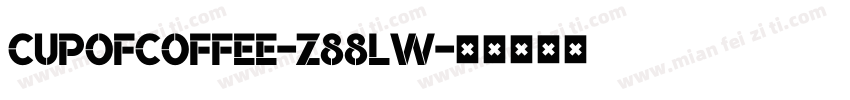 Cupofcoffee-z88lw字体转换