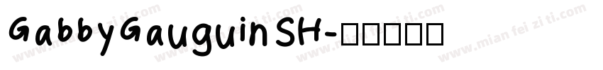 GabbyGauguinSH字体转换