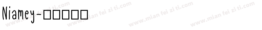 Niamey字体转换