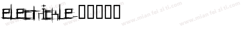 Electrickle字体转换