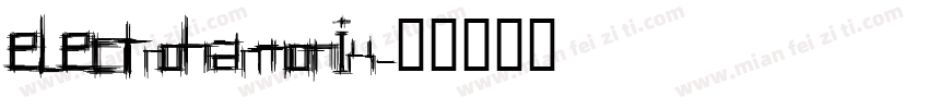 Electroharmonix字体转换