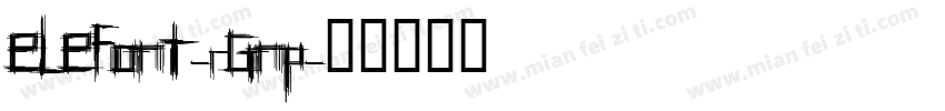 Elefont-rgnp字体转换