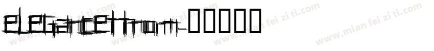 Elegancettnorm字体转换