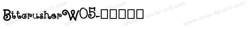 BitcrusherW05字体转换