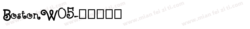 BostonW05字体转换