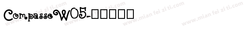 CompasseW05字体转换