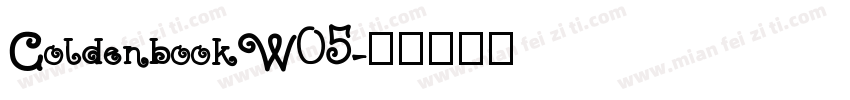 GoldenbookW05字体转换