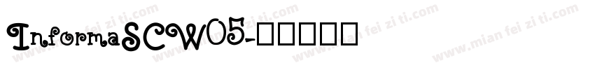 InformaSCW05字体转换