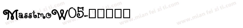 MassimoW05字体转换