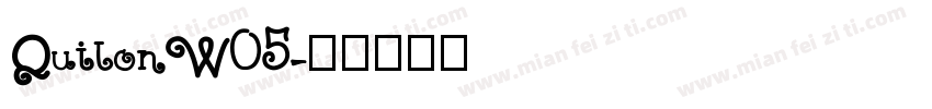 QuilonW05字体转换