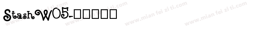 StashW05字体转换