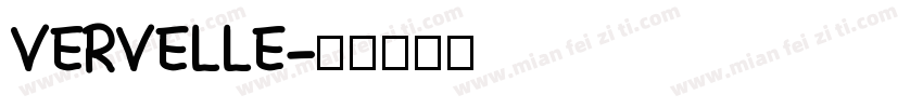 VERVELLE字体转换