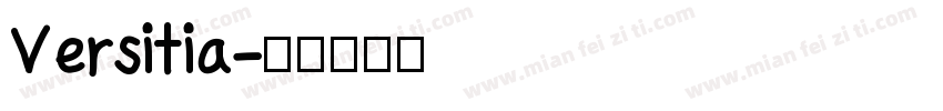 Versitia字体转换