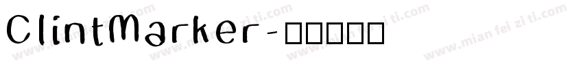 ClintMarker字体转换