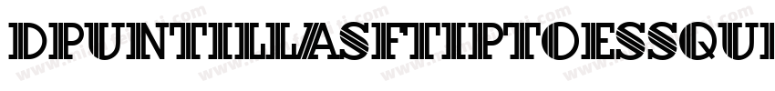 DPuntillasFTiptoesSquid-E1lz字体转换