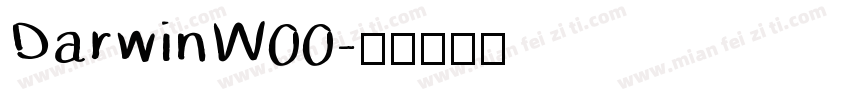 DarwinW00字体转换