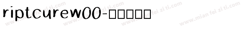 riptcurew00字体转换