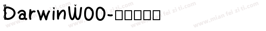 DarwinW00字体转换