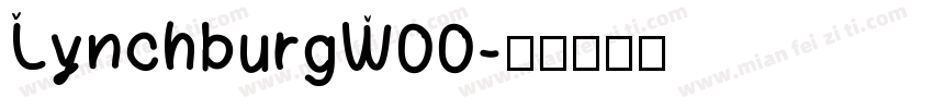 LynchburgW00字体转换