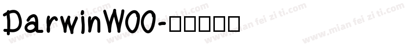 DarwinW00字体转换