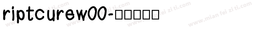 riptcurew00字体转换