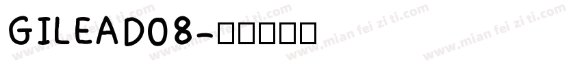 GILEAD08字体转换