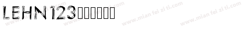 LEHN123字体转换