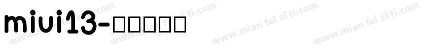 miui13字体转换