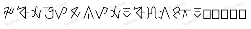 Fontarian-owv1B字体转换
