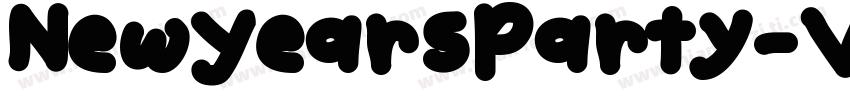 NewYearsParty-VGPZ0字体转换