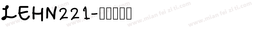 LEHN221字体转换
