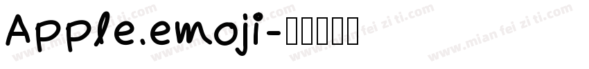 Apple.emoji字体转换