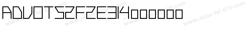 AdvOT52f2e314字体转换