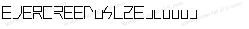 Evergreen-yL2e字体转换