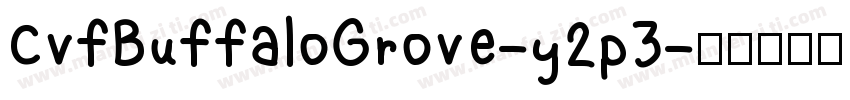 CvfBuffaloGrove-y2p3字体转换